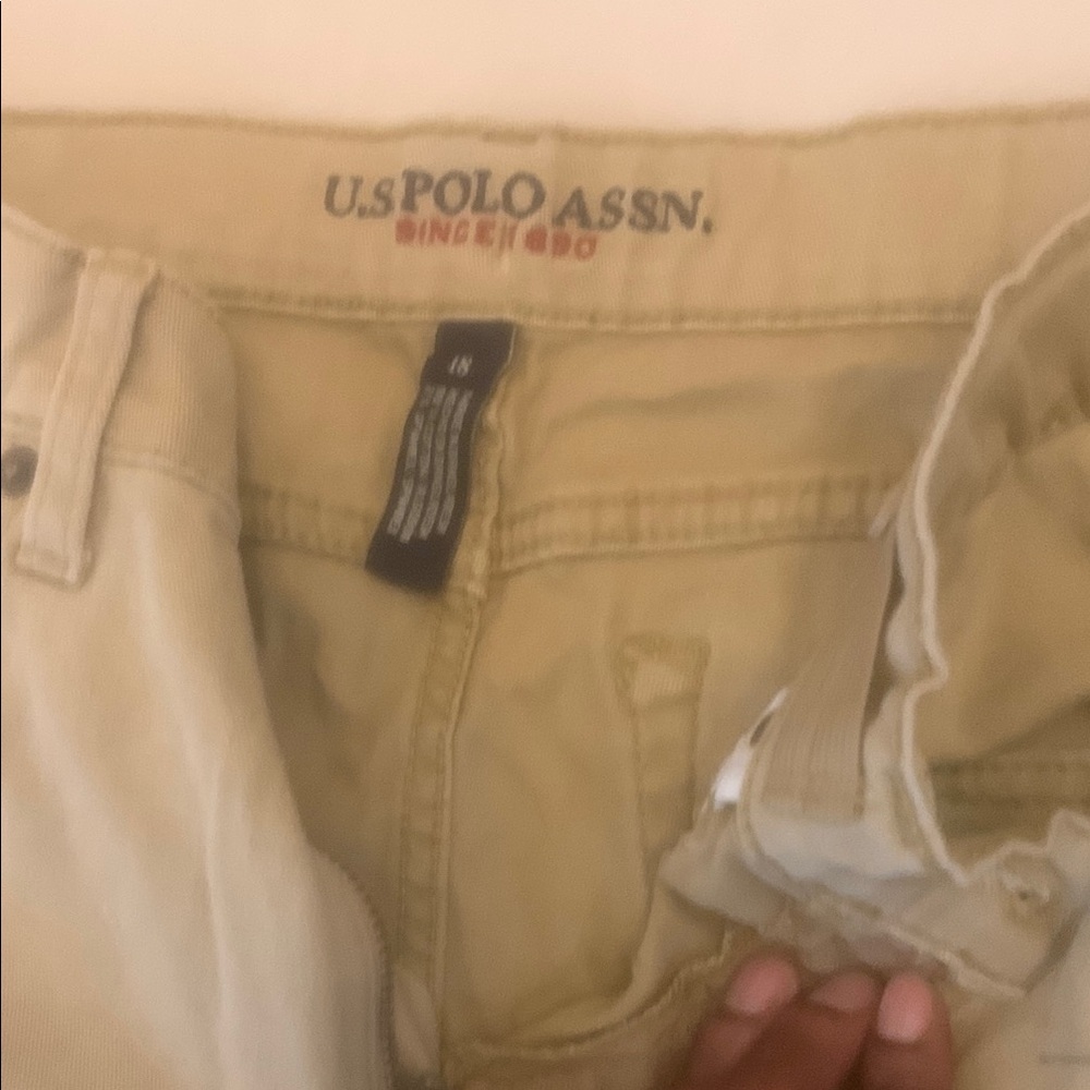 U.S. Polo Assn. Beige Pants